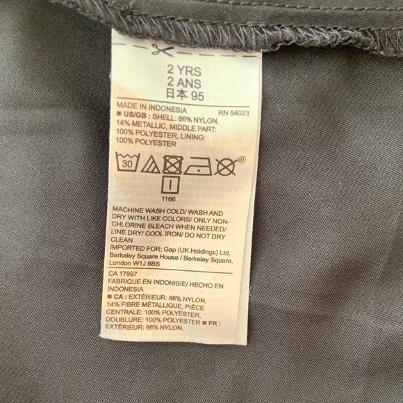 Baby Gap Elegant Black Tulle Dress T2 - Picture 7 of 8